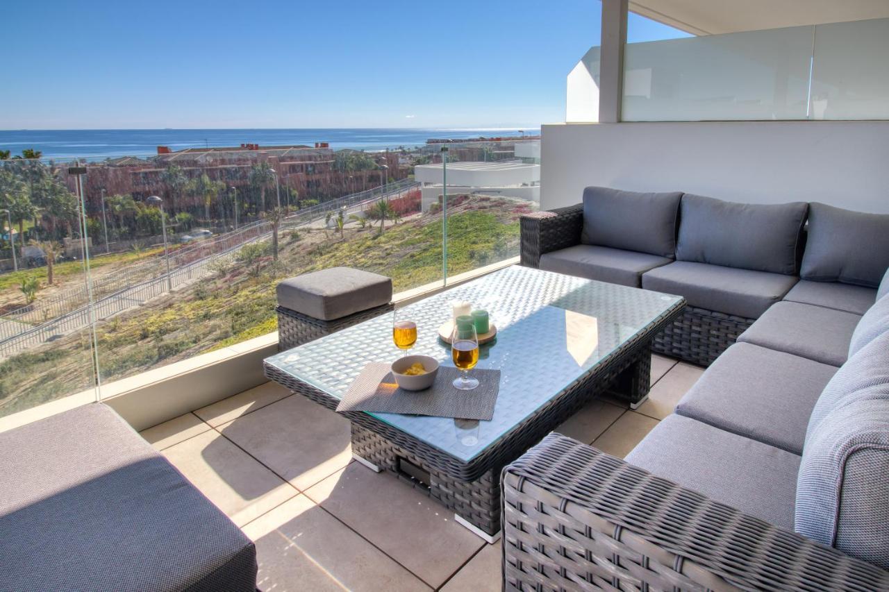 Newly Constructed 2 Bed Apartment With Sea Views Casares Buitenkant foto